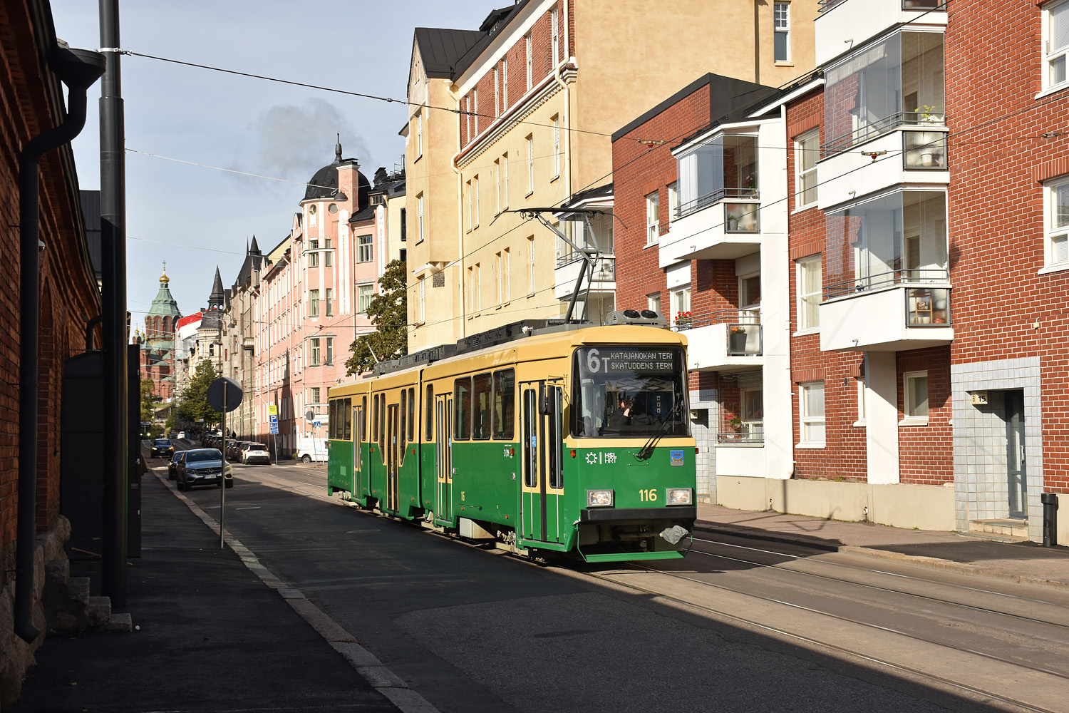 Хельсинки — Эспоо, Valmet MLNRV1 № 116 Хельсинки — Эспоо, Valmet MLNRV1 № 116