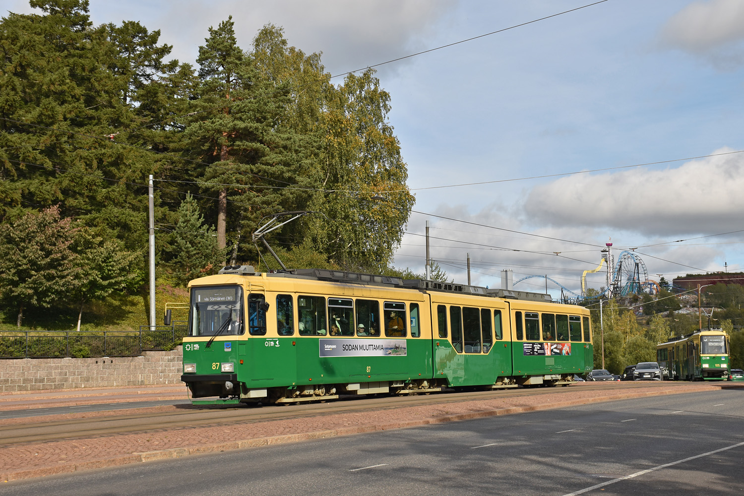 Хельсинки — Эспоо, Valmet MLNRV2 № 87