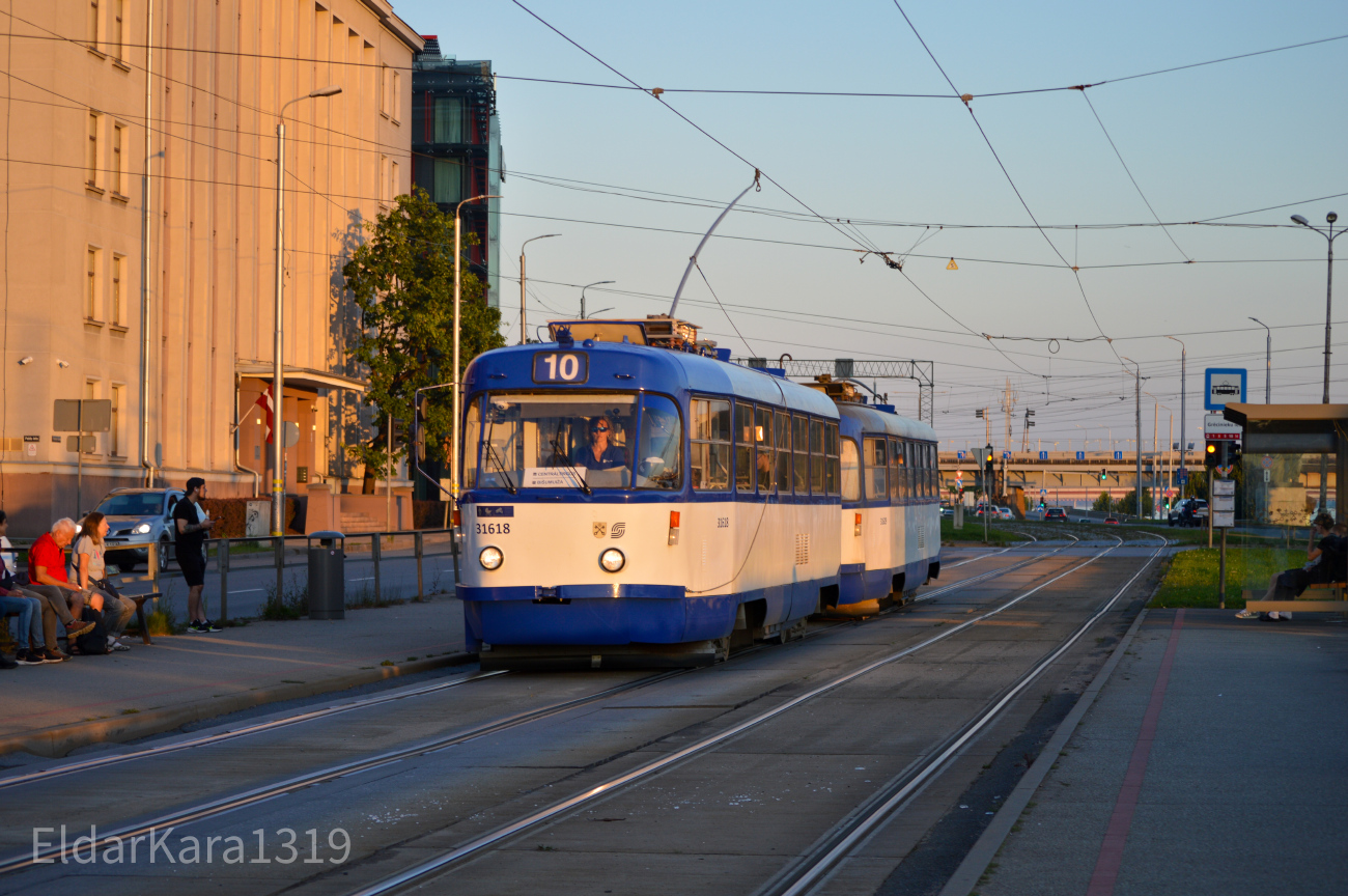 Рига, Tatra T3A № 31618