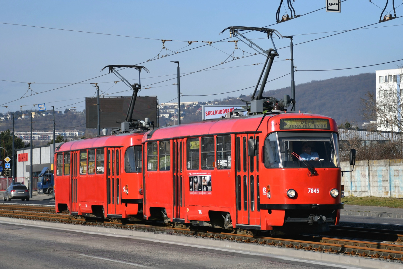 Братислава, Tatra T3G № 7845