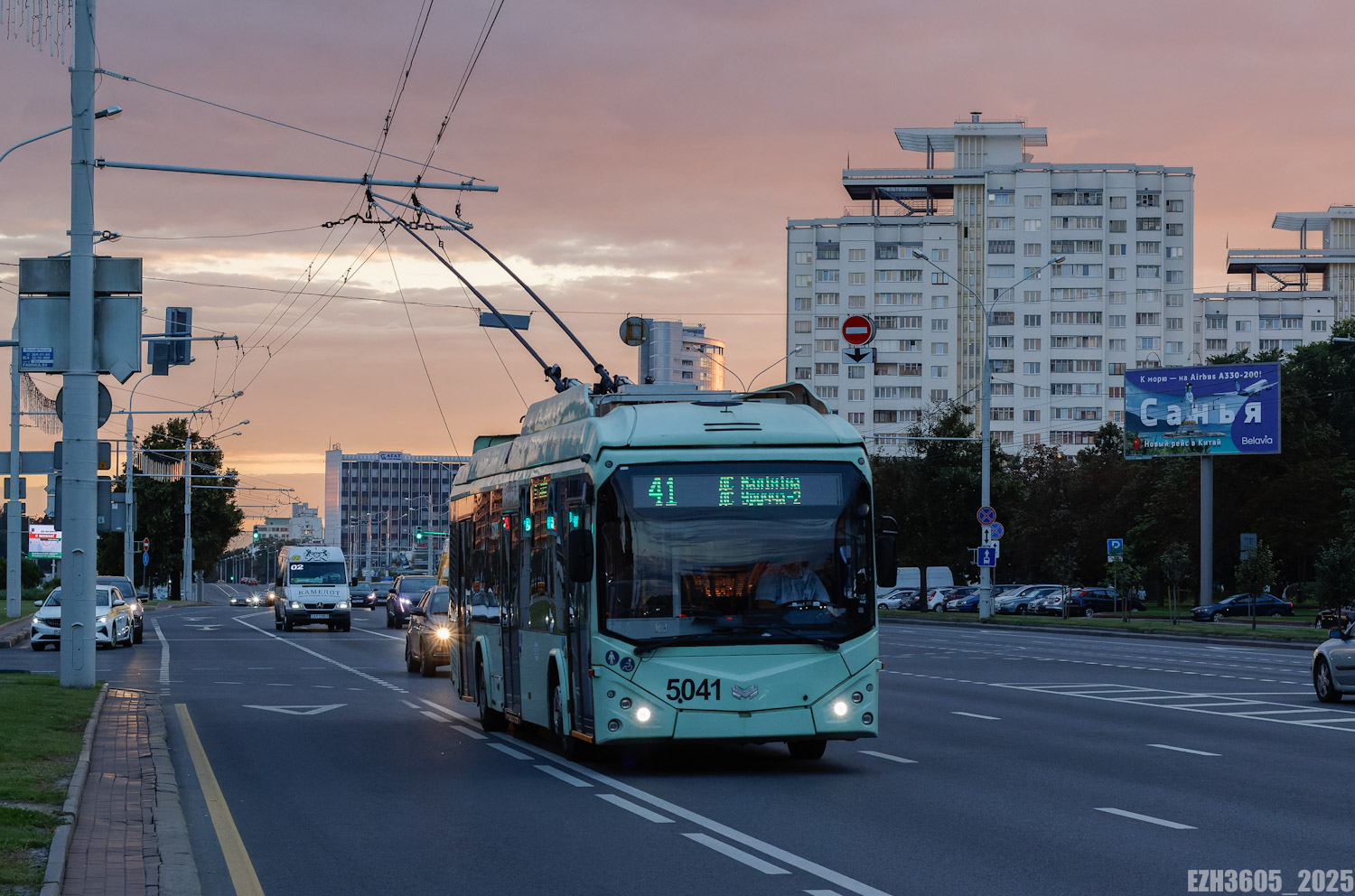 Минск, БКМ 32100D № 5041