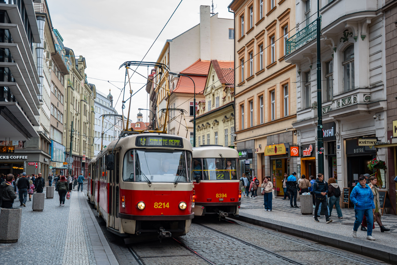 Прага, Tatra T3R.P № 8214
