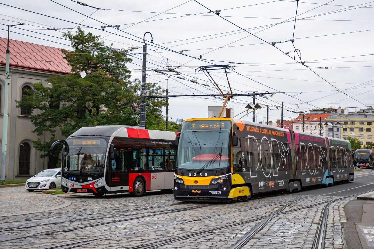 Прага, Škoda 15T5 ForCity Alfa Praha № 9380