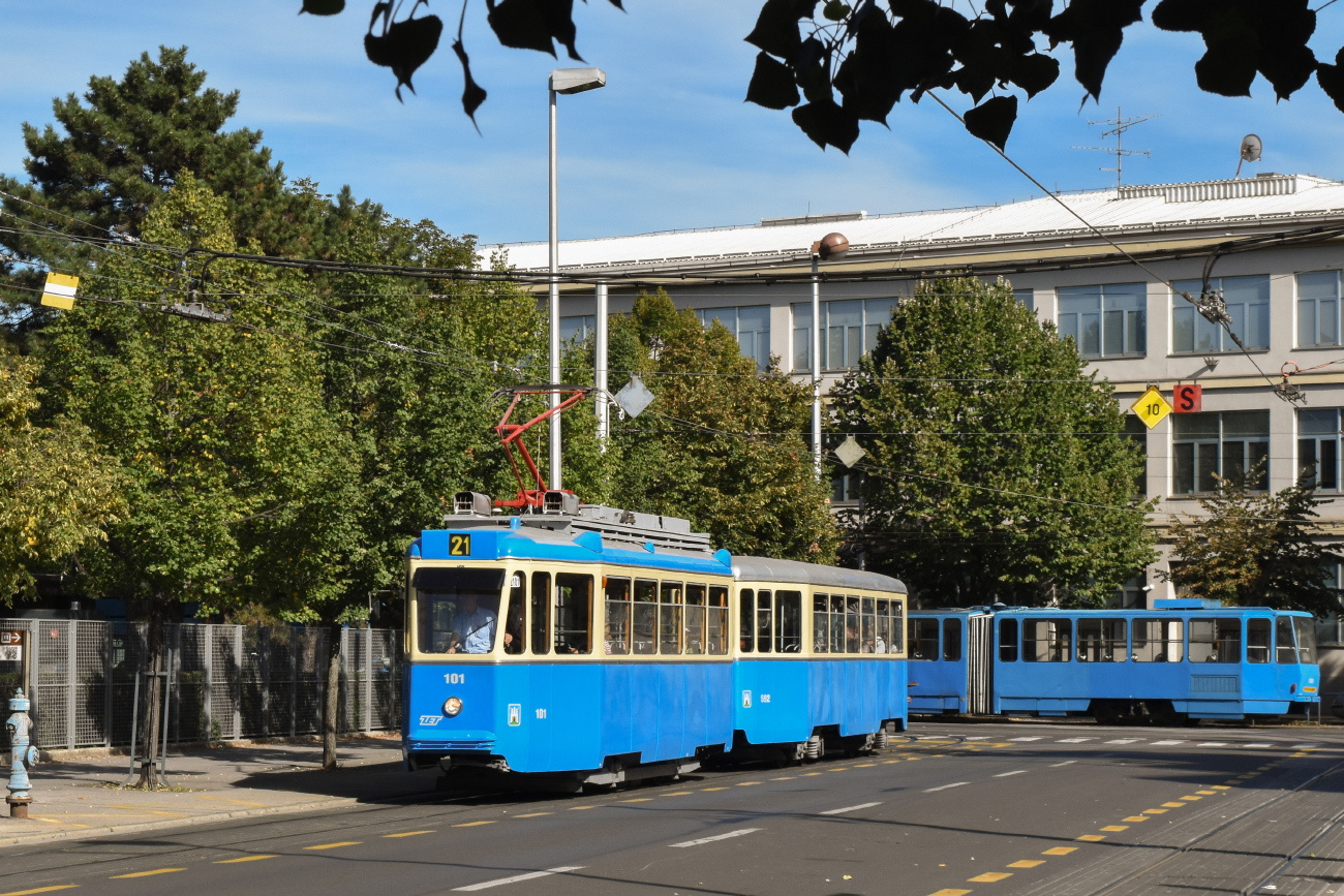 Загреб, ZET TMK 101 № 101