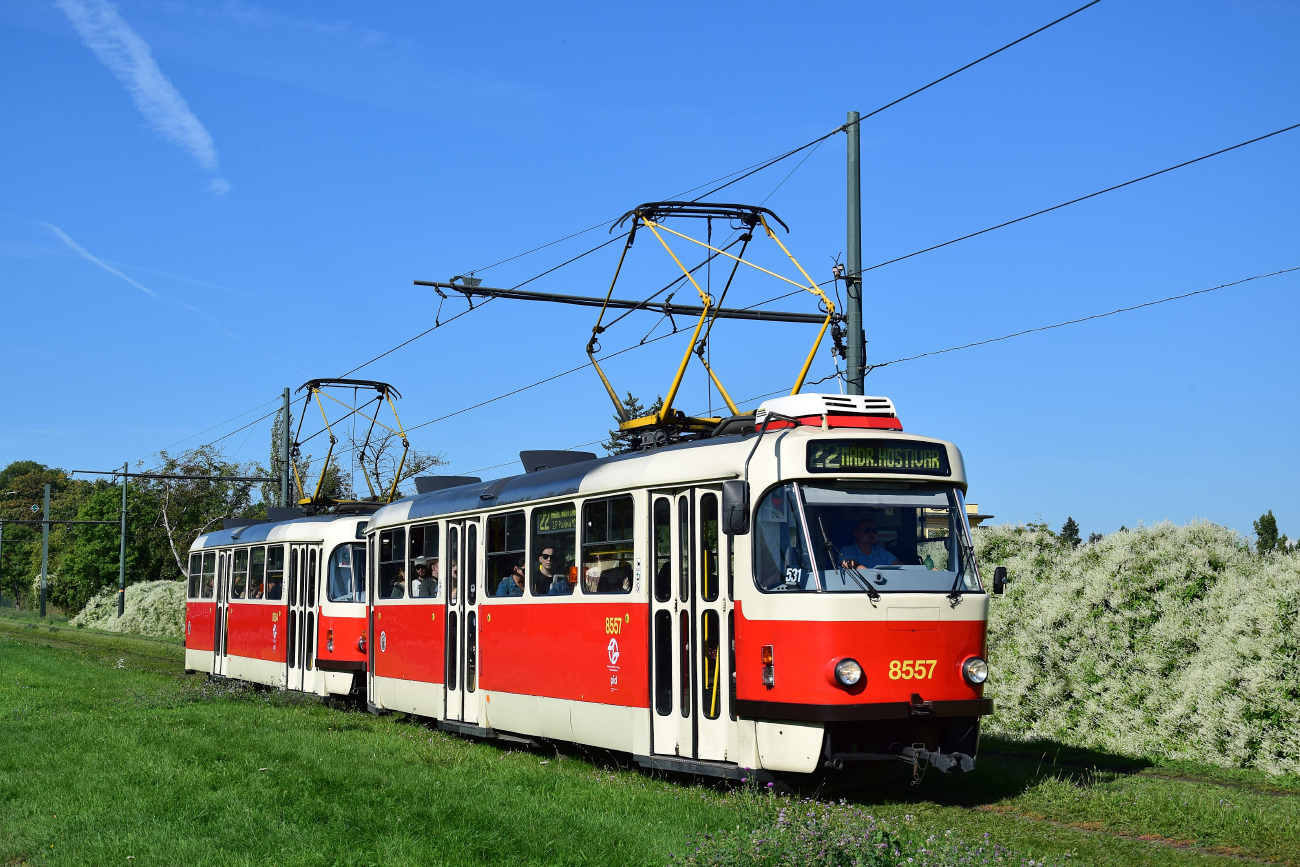 Прага, Tatra T3R.P № 8557
