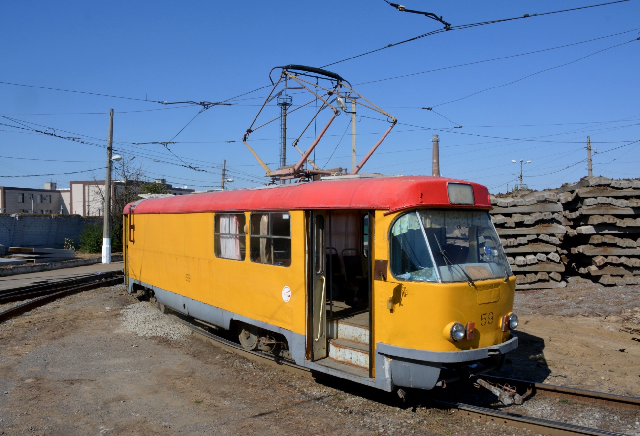 Волгоград, Tatra T3SU (двухдверная) № 59