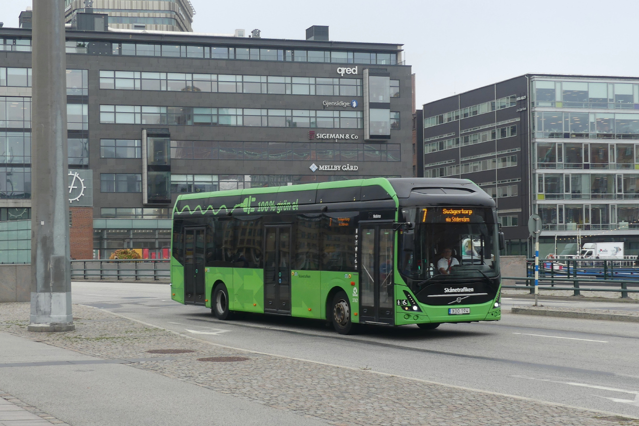 Мальмё, Volvo 7900E № 3767 Мальмё, Volvo 7900E № 3767