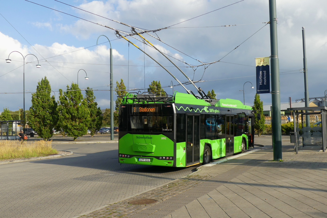 Ландскруна, Solaris Trollino IV 12 Škoda № 1892