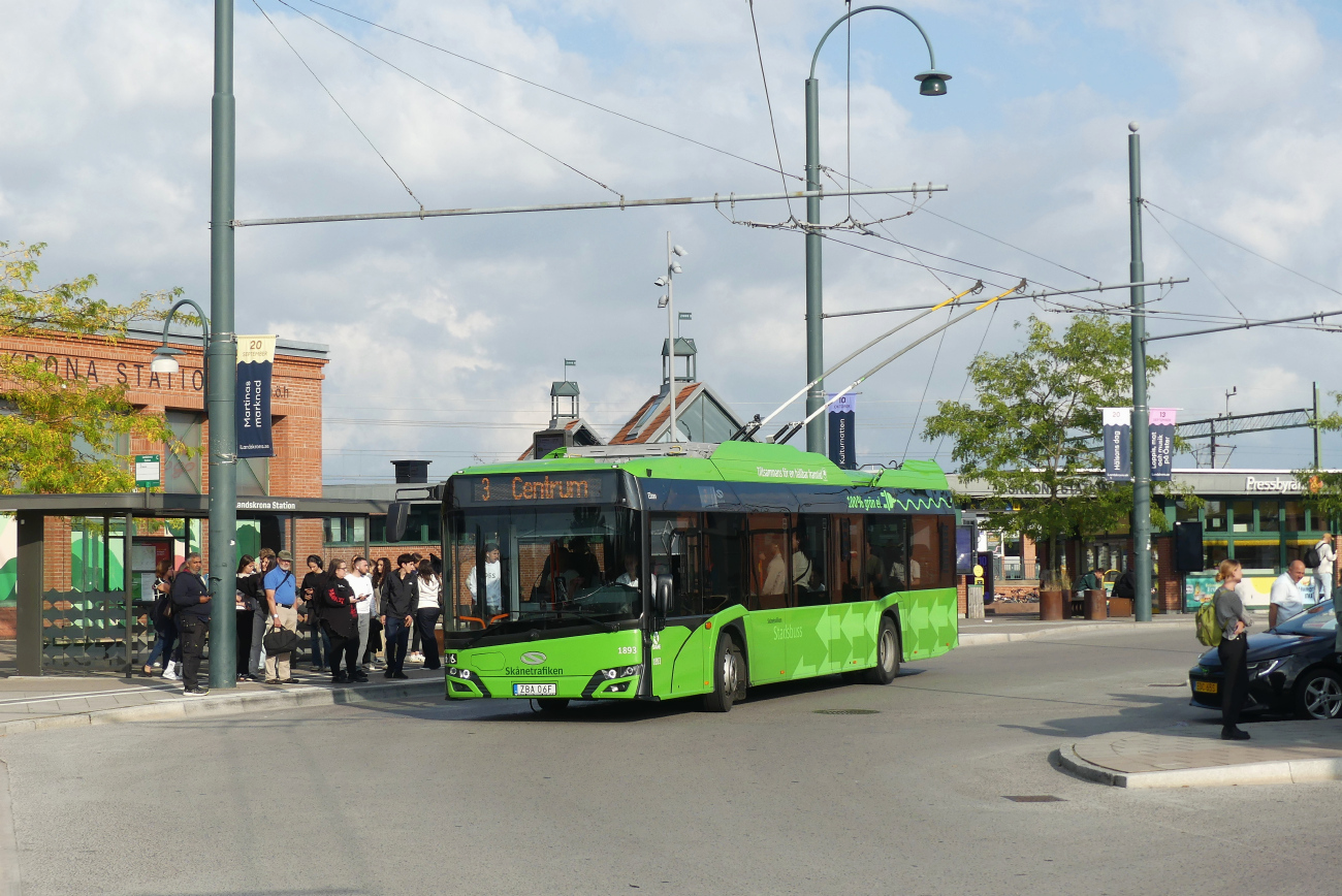 Ландскруна, Solaris Trollino IV 12 Škoda № 1893