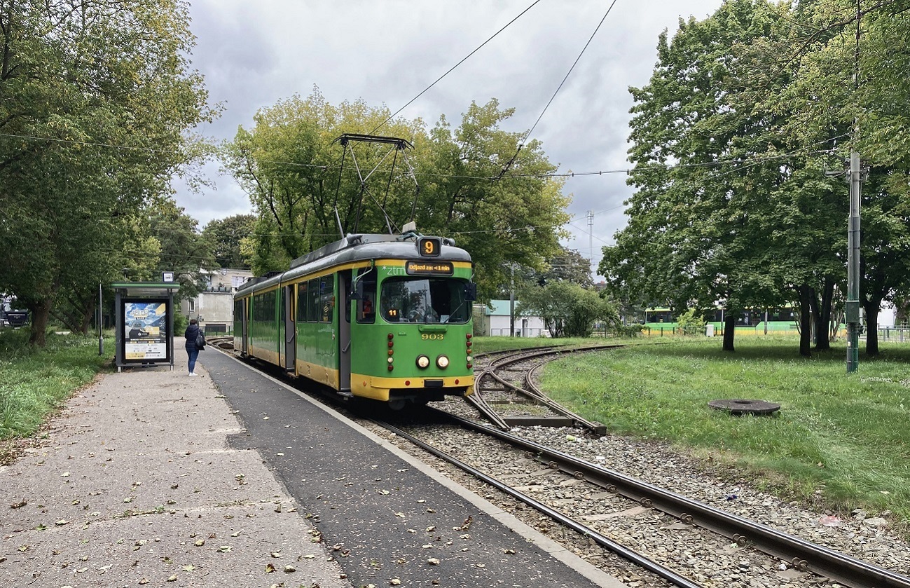 Poznań, Duewag O — 903; Poznań — Tramway Lines and Infrastructure Poznań, Duewag O — 903; Poznań — Tramway Lines and Infrastructure