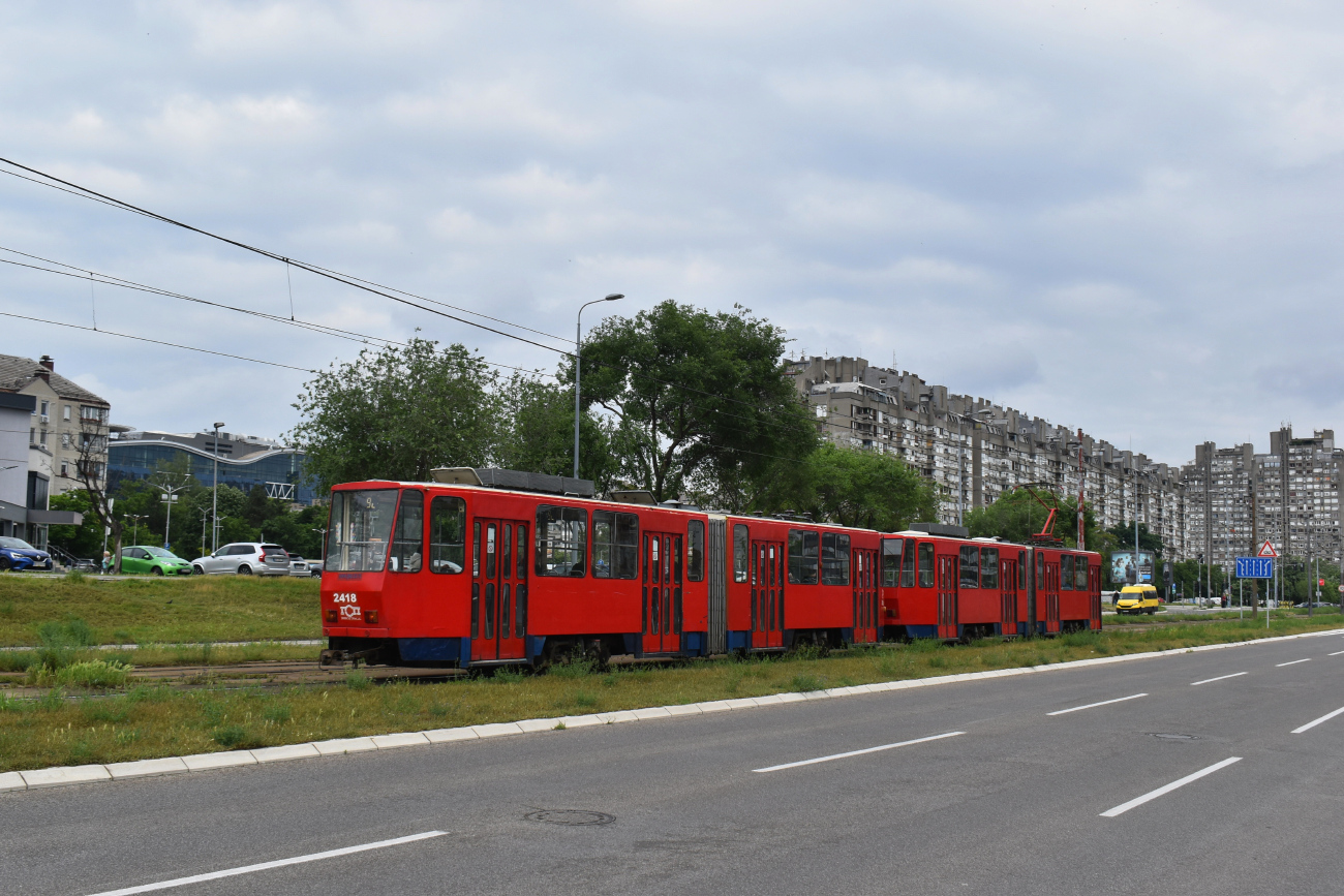 Белград, Tatra KT4M-YUB № 2418