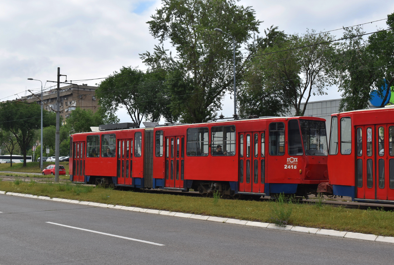 Белград, Tatra KT4M-YUB № 2418