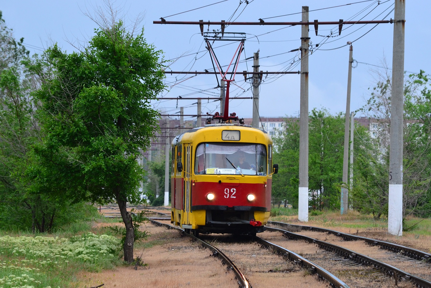 Волжский, Tatra T3SU № 92
