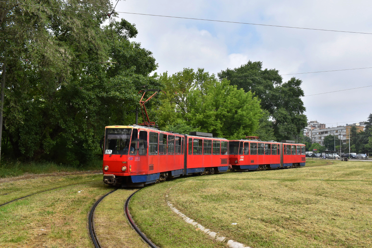 Белград, Tatra KT4M-YUB № 2407