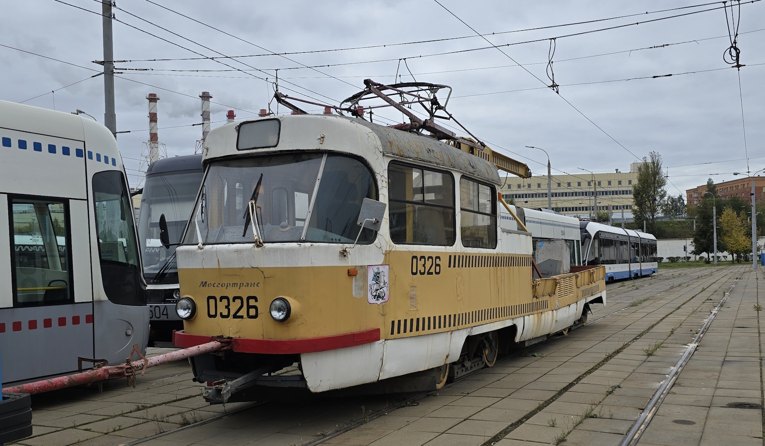 Москва, Tatra T3SU № 0326