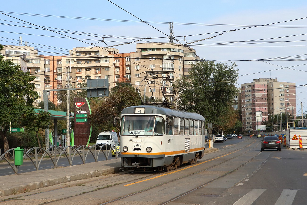 Bukarest - Ilfov, Tatra T4R # 3303