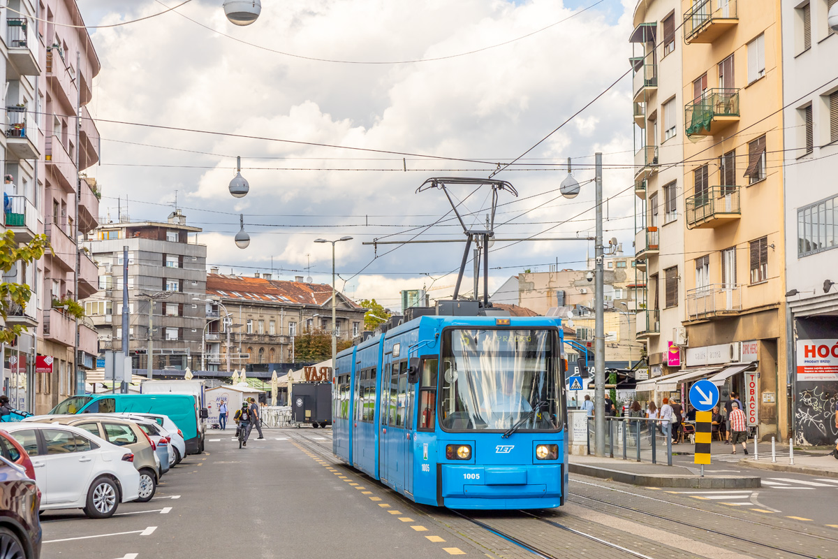 Загреб, Adtranz GT6M № 1005