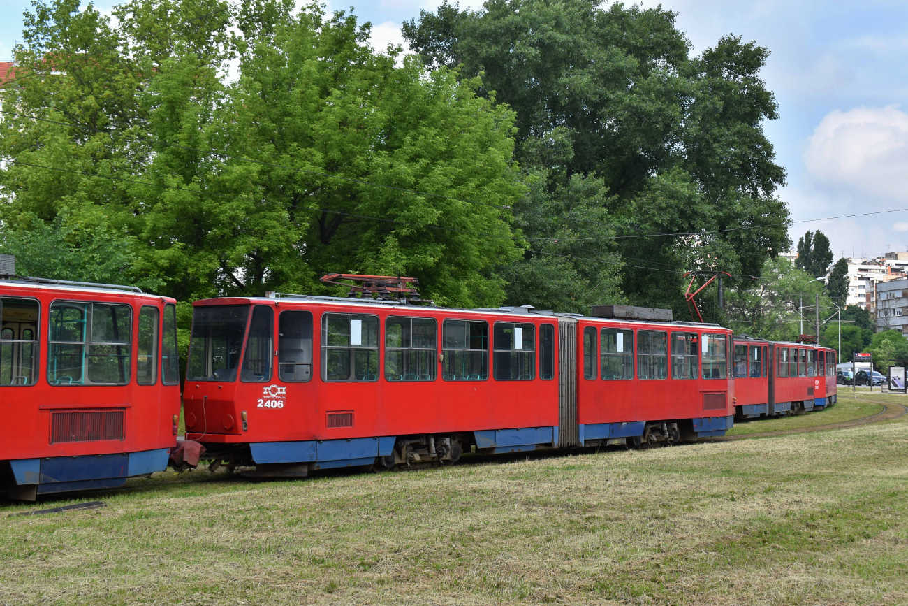 Белград, Tatra KT4M-YUB № 2406