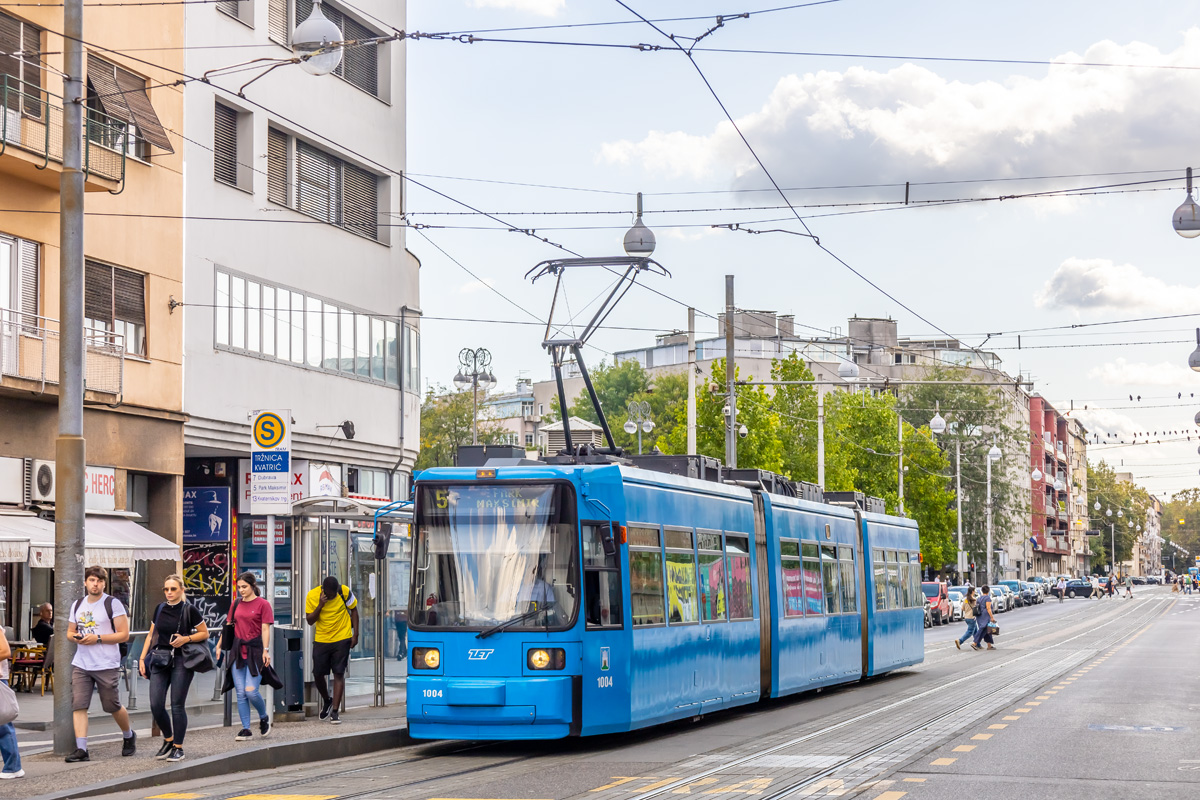 Загреб, Adtranz GT6M № 1004