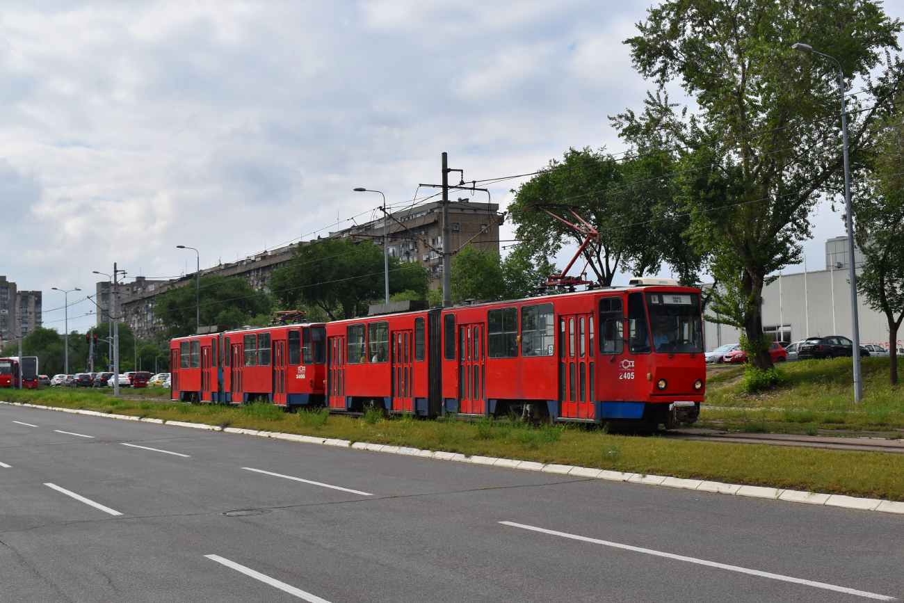 Belgrad, Tatra KT4M-YUB # 2405