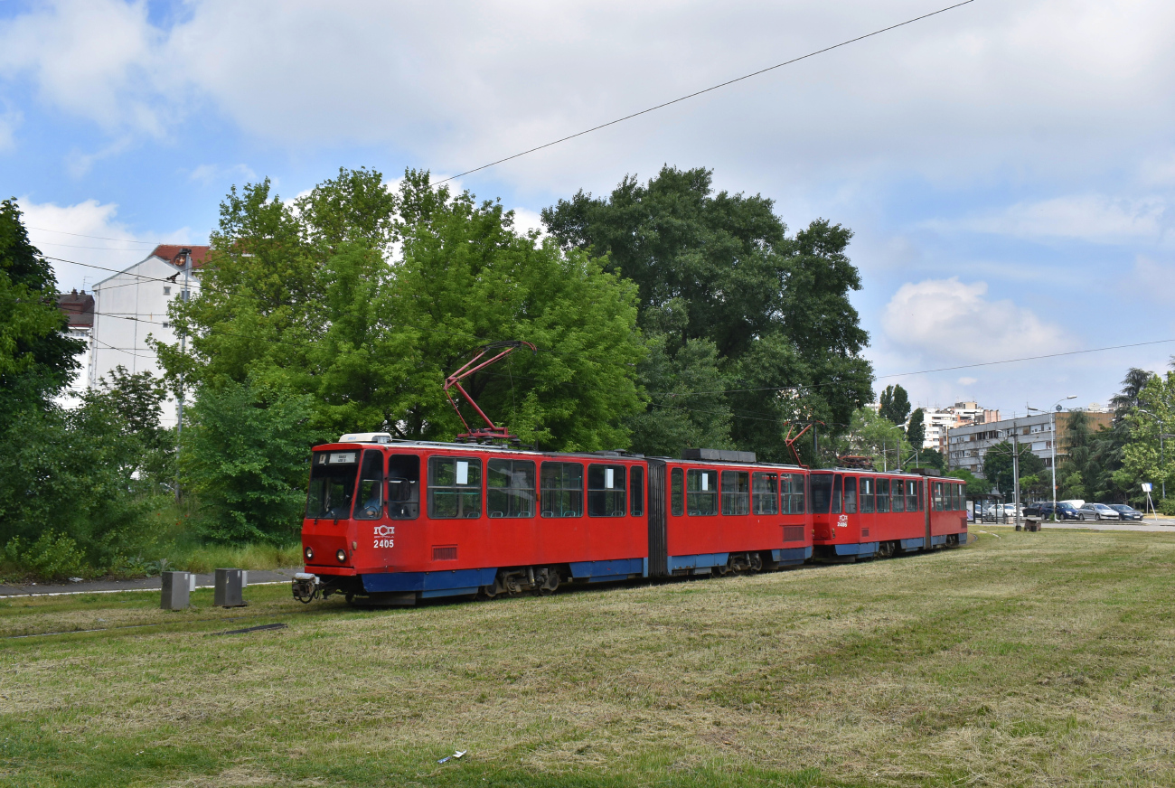 Белград, Tatra KT4M-YUB № 2405