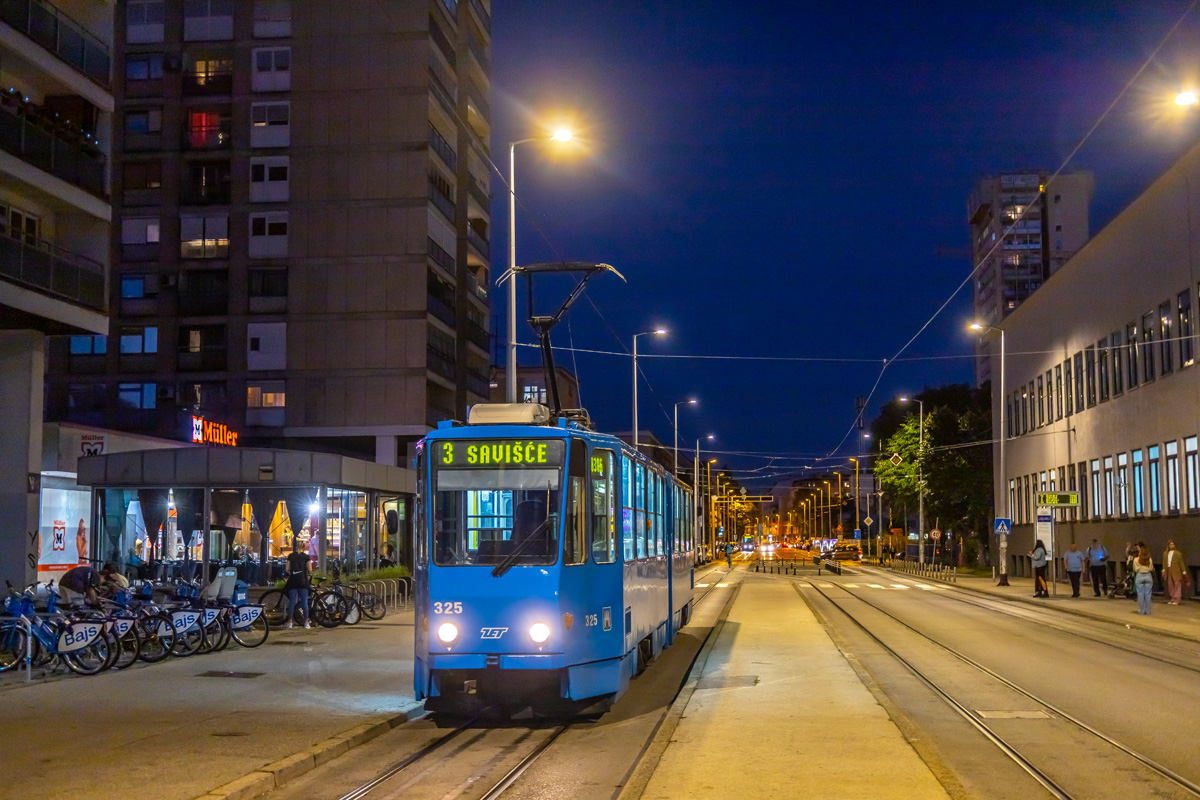 Загреб, Tatra KT4YU № 325