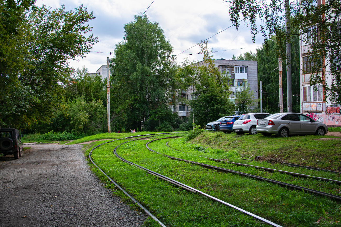 Izsevszk — Electric transit lines