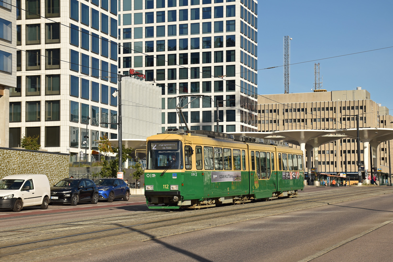Хельсинки — Эспоо, Valmet MLNRV2 № 112