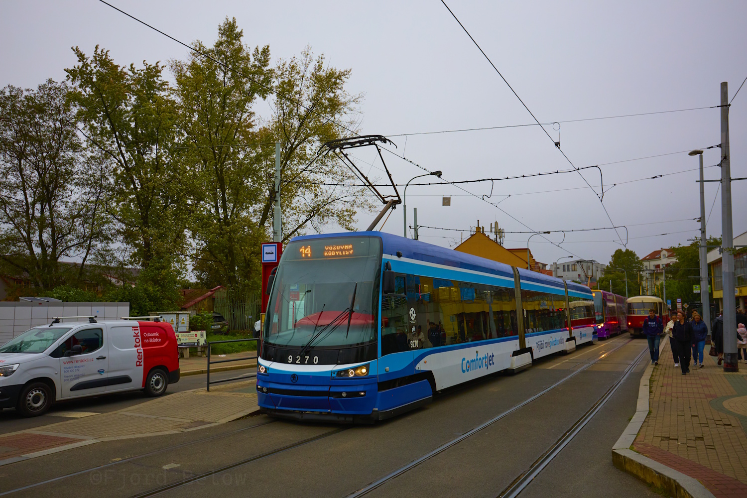 Прага, Škoda 15T3 ForCity Alfa Praha № 9270