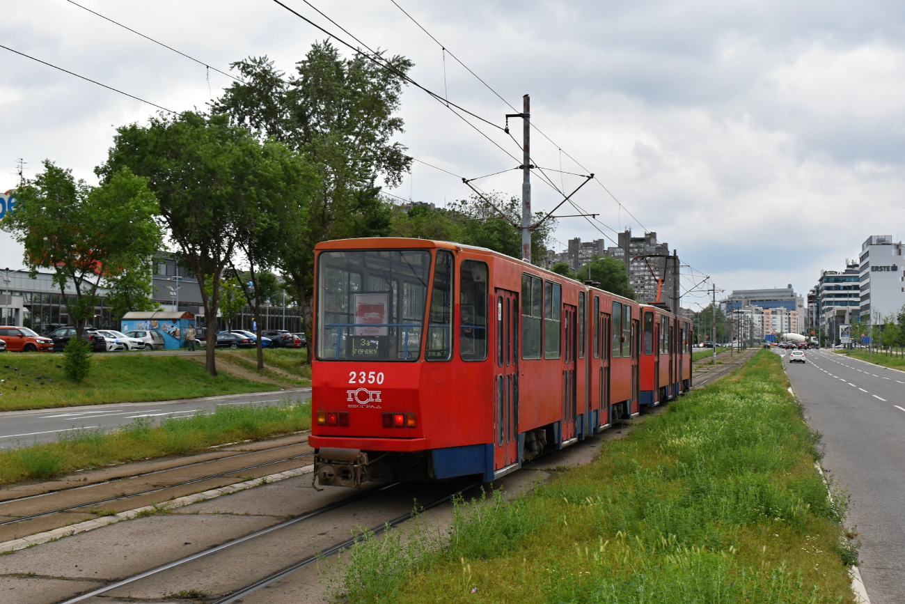 Белград, Tatra KT4YU-M № 2350