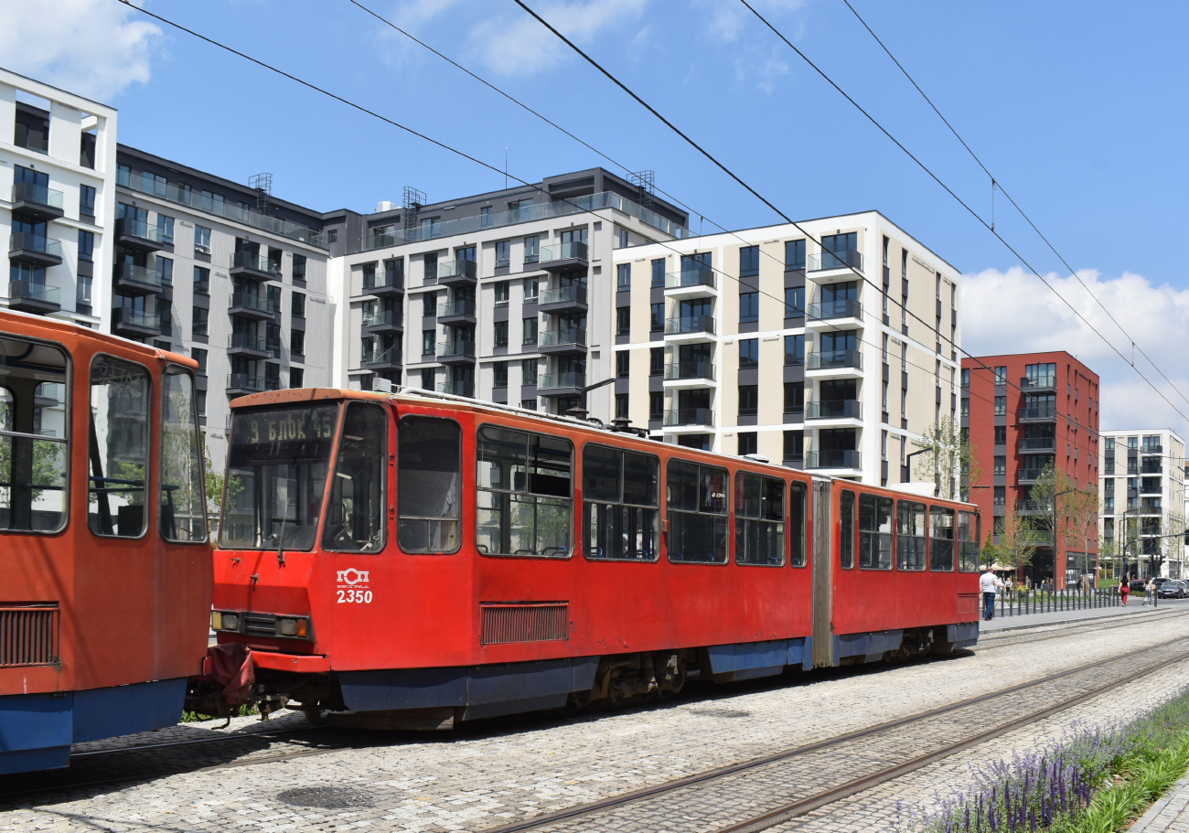 Белград, Tatra KT4YU-M № 2350