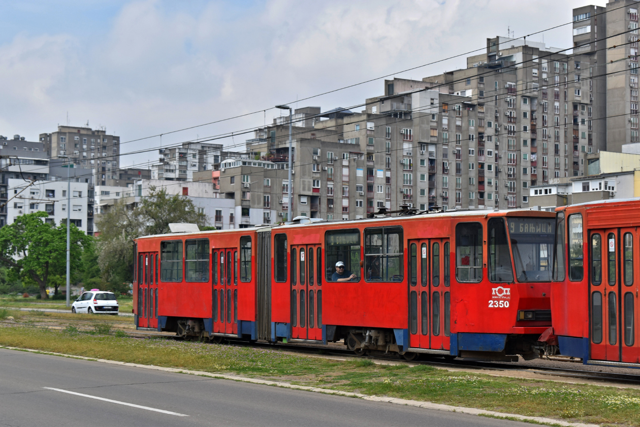 Белград, Tatra KT4YU-M № 2350
