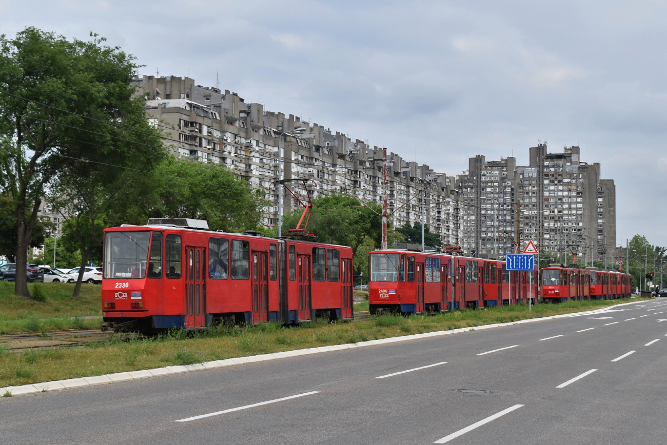 Белград, Tatra KT4YU № 2330