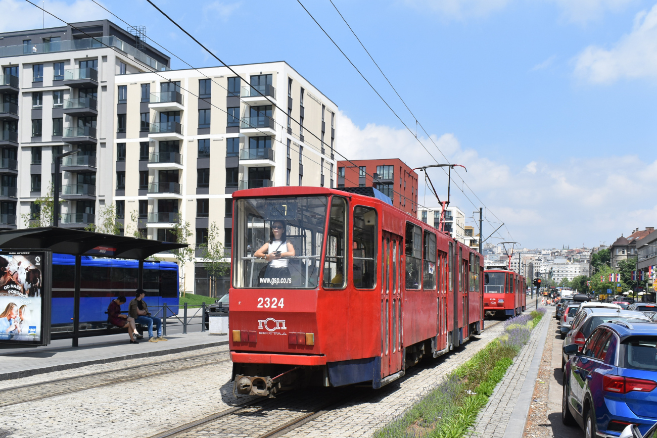 Белград, Tatra KT4YU № 2324