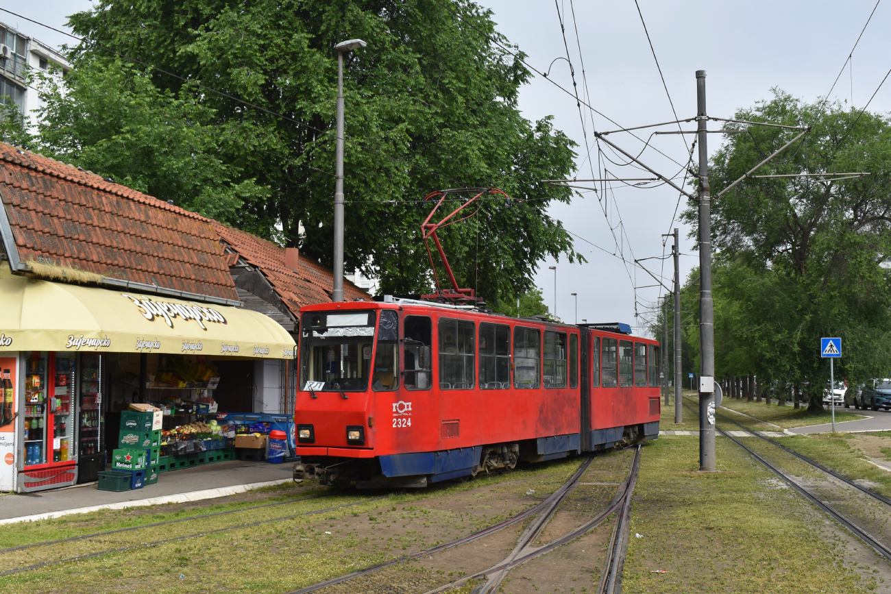 Белград, Tatra KT4YU № 2324