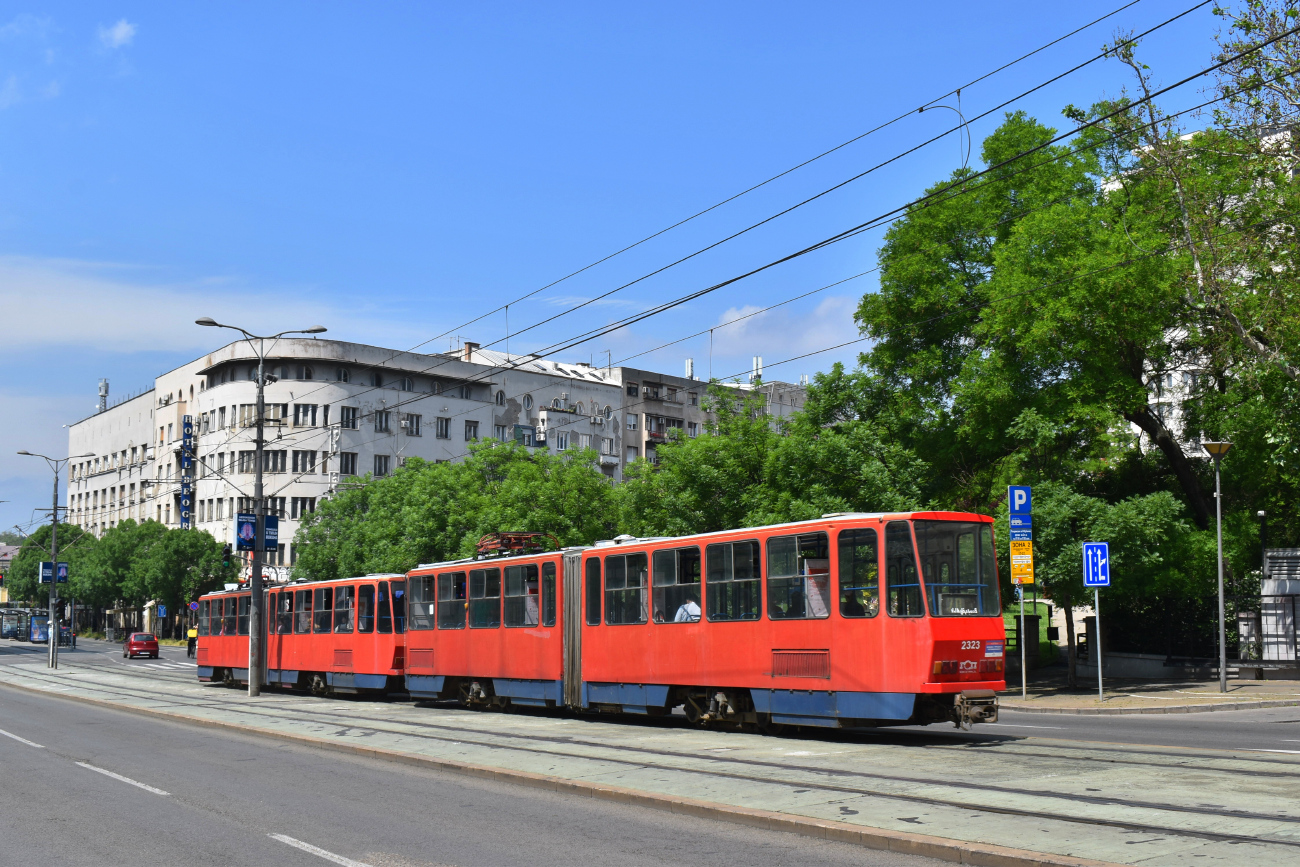 Белград, Tatra KT4YU-M № 2323