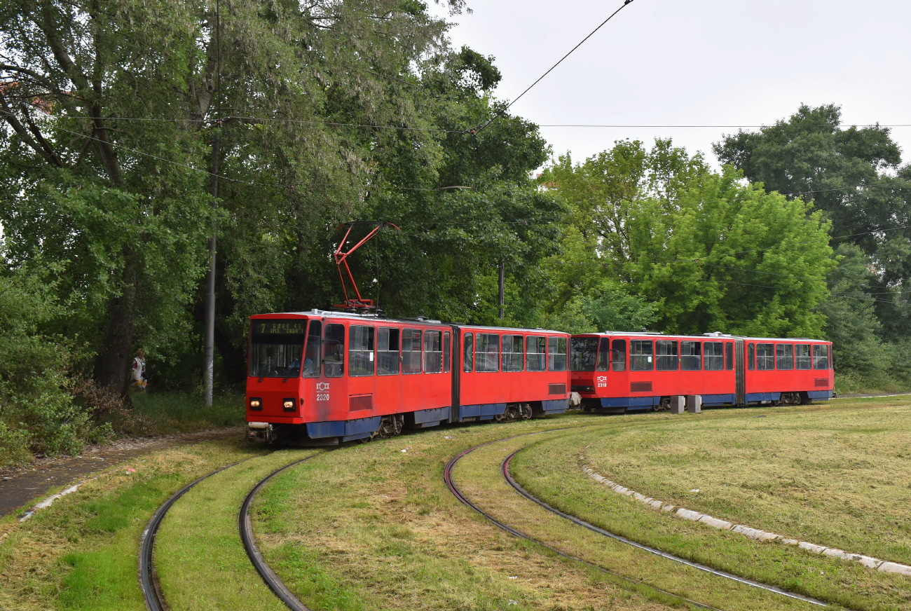 Белград, Tatra KT4YU-M № 2320