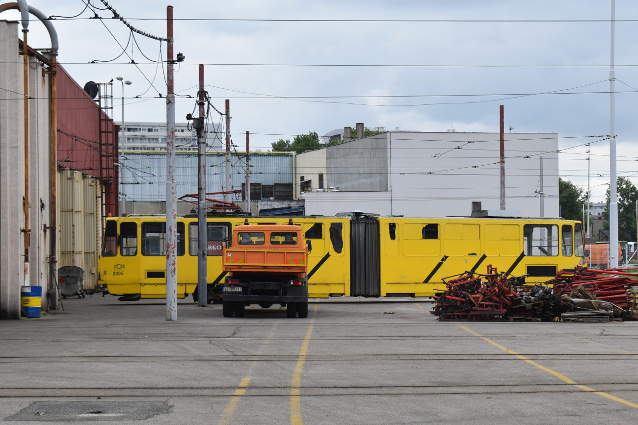 Belgrade — Tram lines and infrastructure