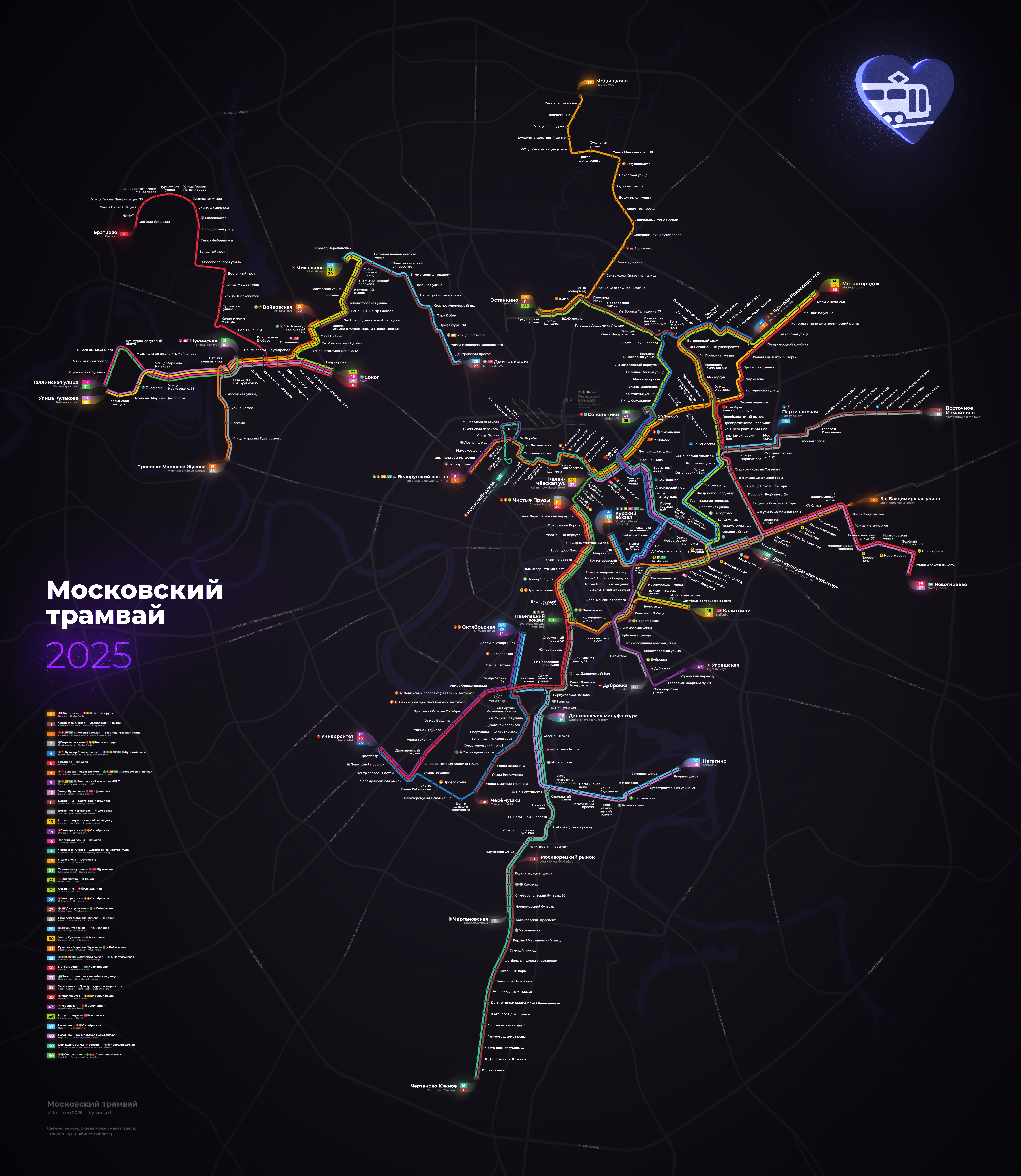 Москва — Общегородские схемы
