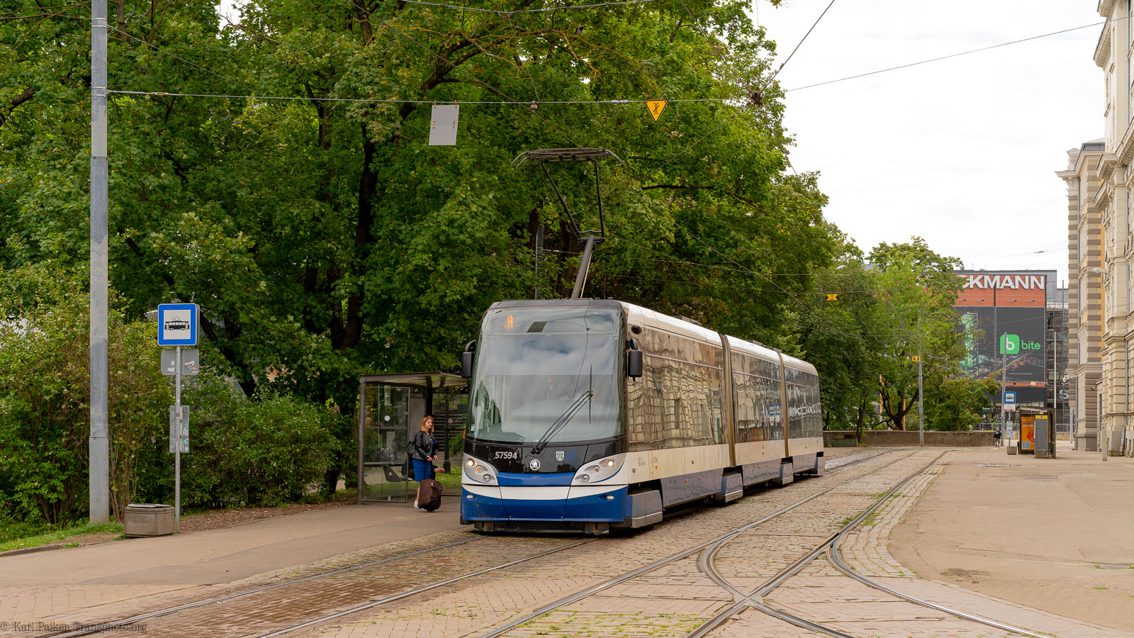 Рыга, Škoda 15T2 ForCity Alfa Riga № 57594