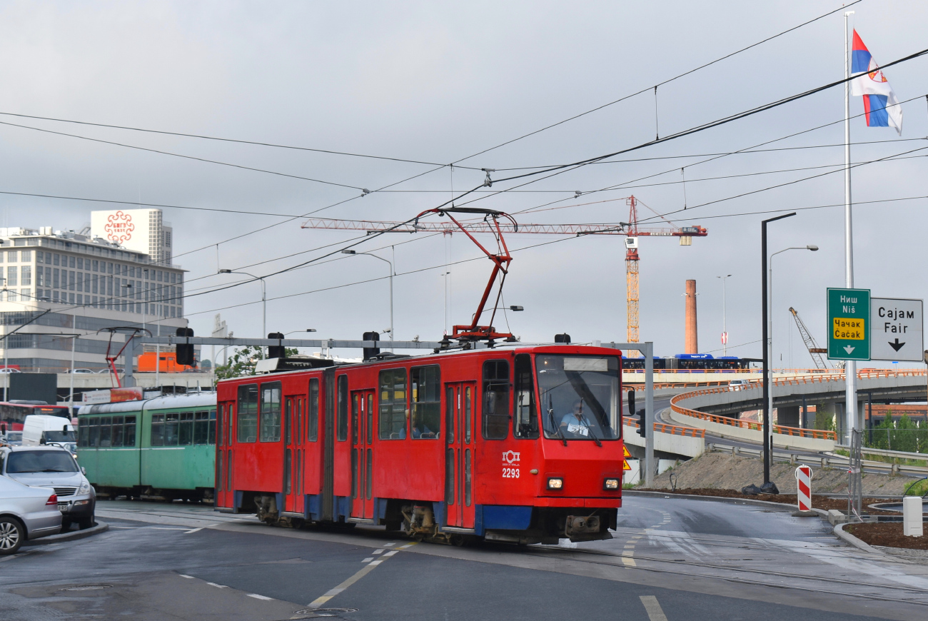 Белград, Tatra KT4YU № 2293