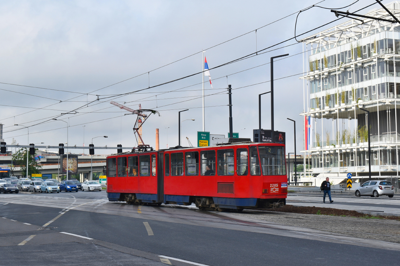 Белград, Tatra KT4YU № 2285