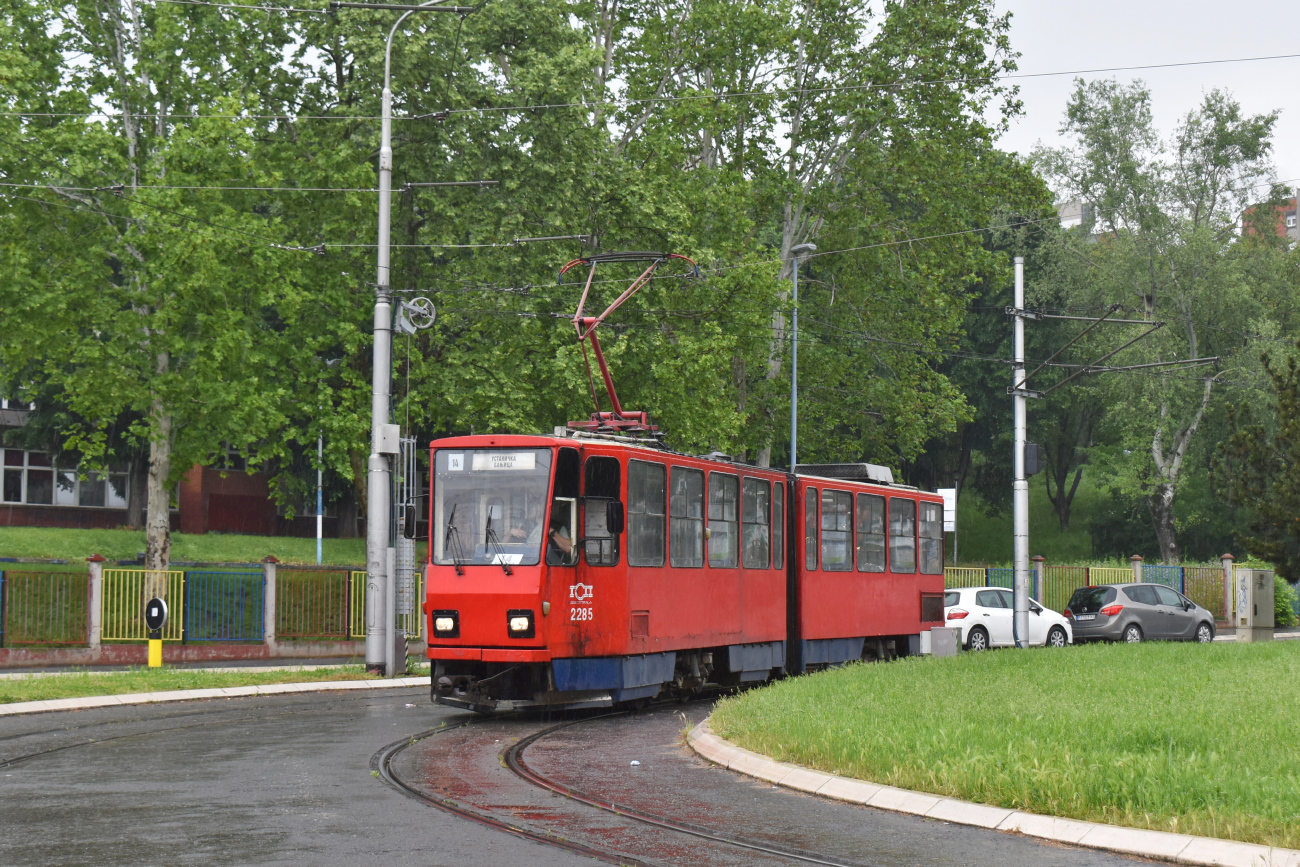 Белград, Tatra KT4YU № 2285