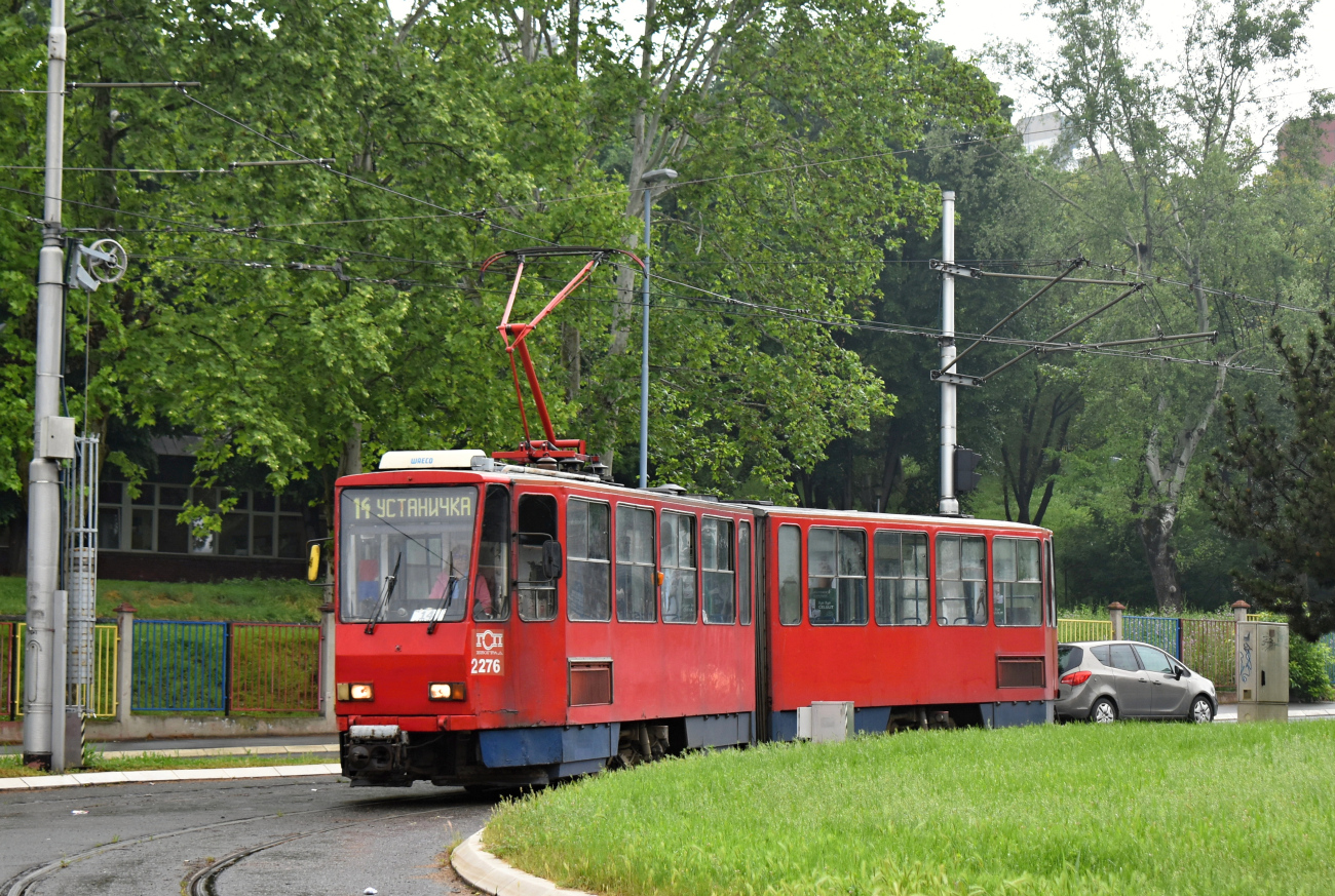 Белград, Tatra KT4YU-M № 2276