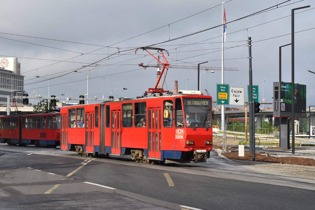 Белград, Tatra KT4YU-M № 2276