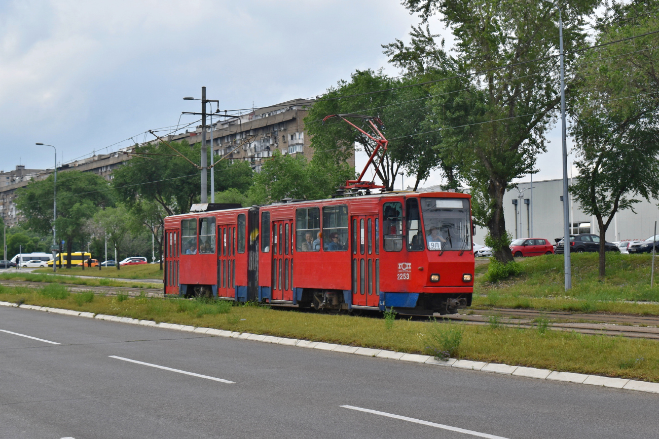 Белград, Tatra KT4YU № 2253
