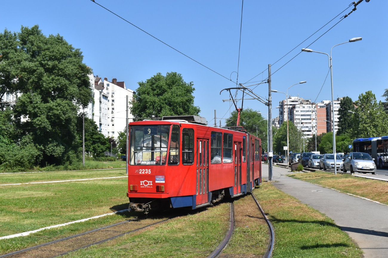 Белград, Tatra KT4YU № 2235