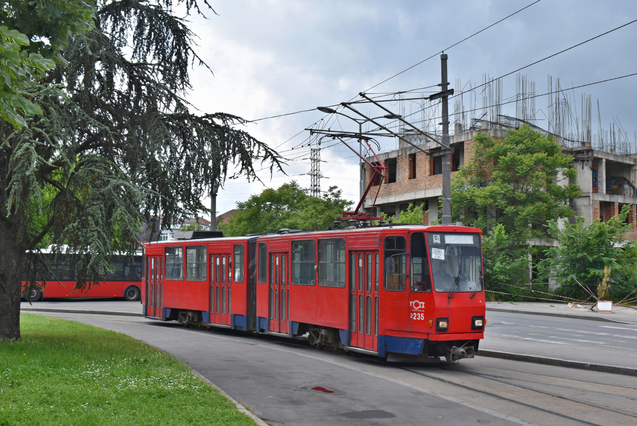 Белград, Tatra KT4YU № 2235