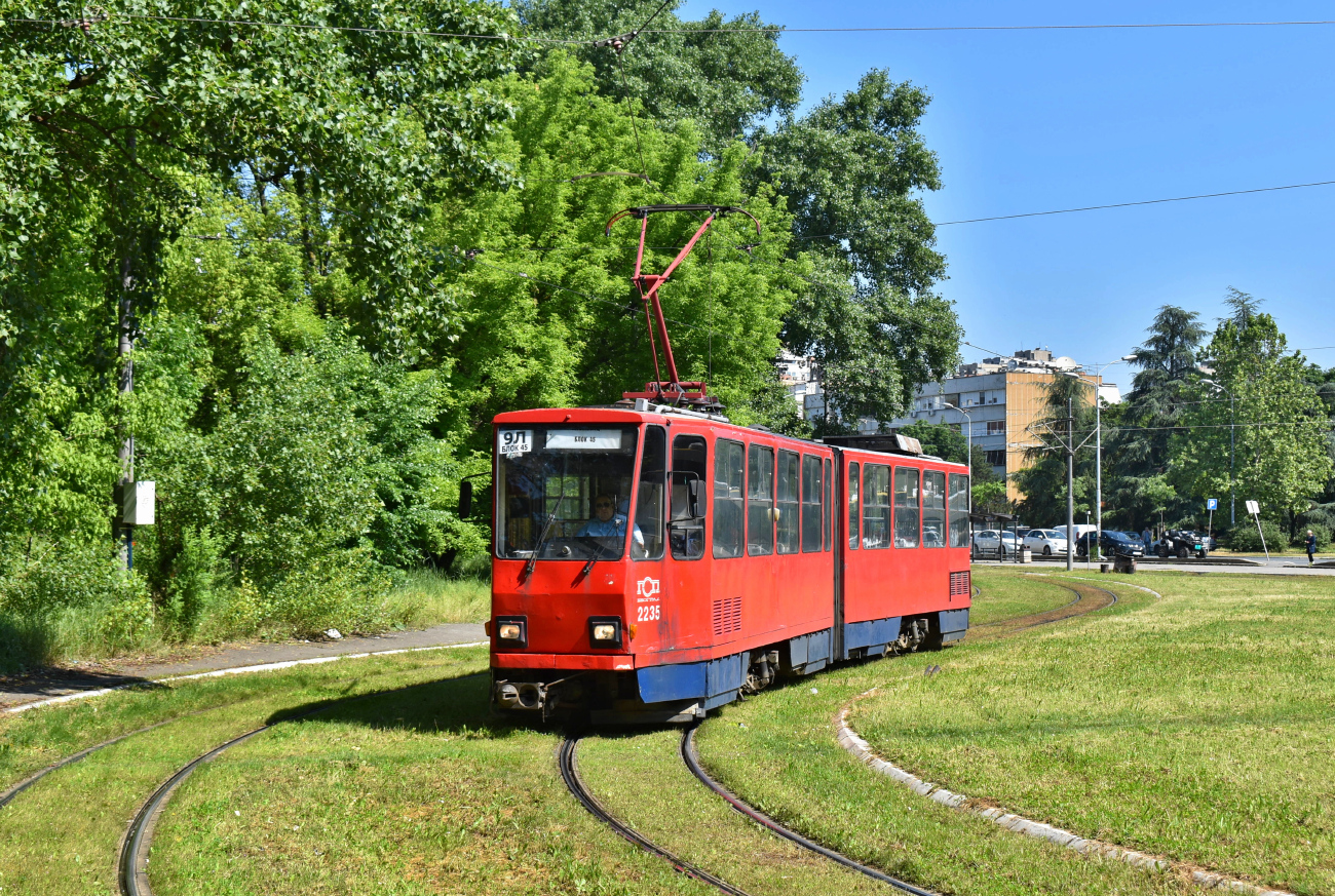Белград, Tatra KT4YU № 2235