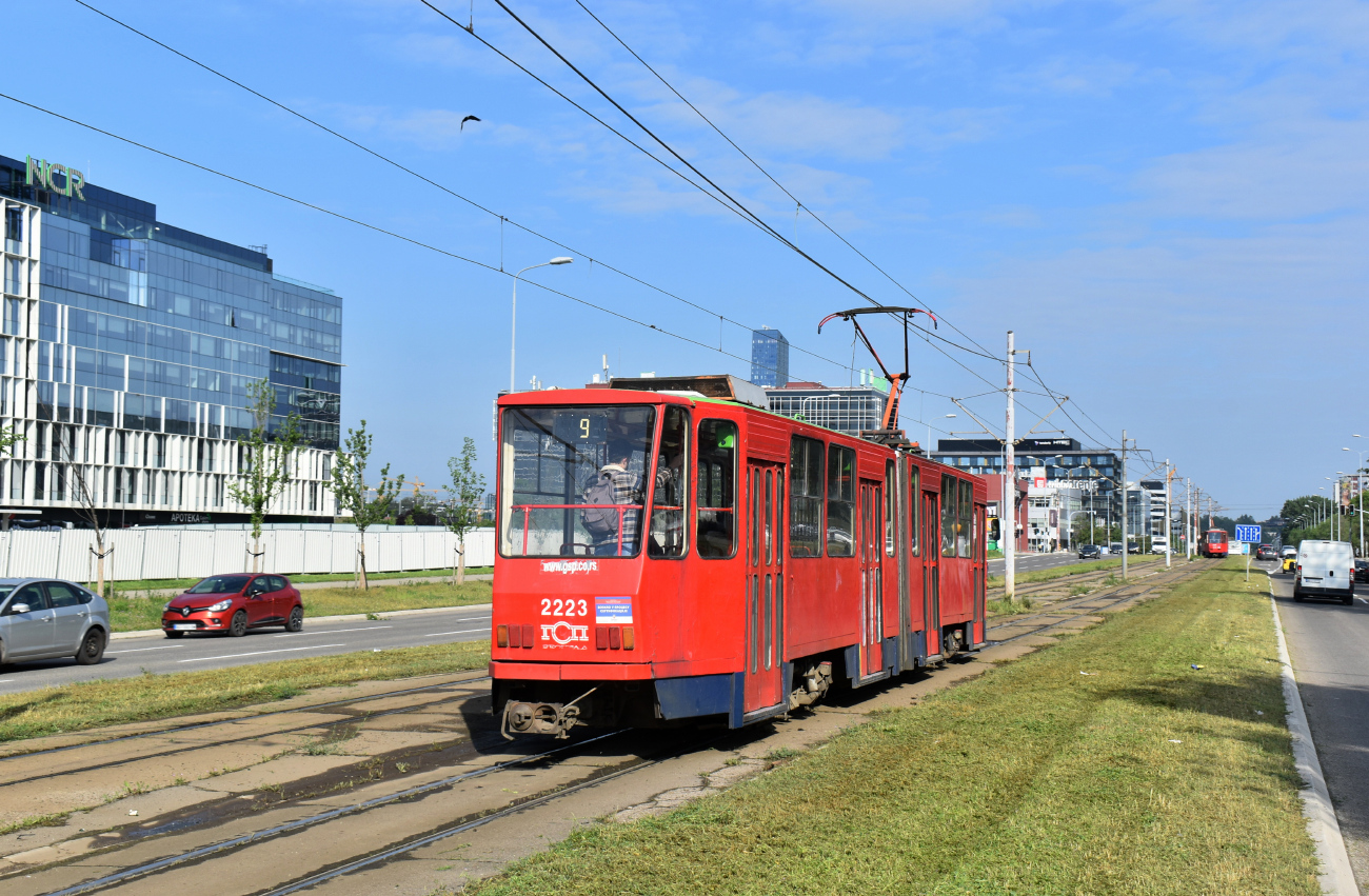 Белград, Tatra KT4YU № 2223